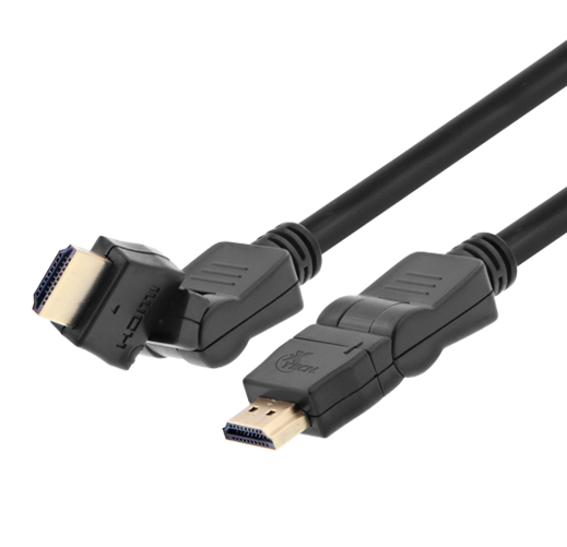 AB004XTK97 XTECH 10FT PIVOTING AND SWIVEL HDMI (M) TO HDMI (M) CABLE XTC-610