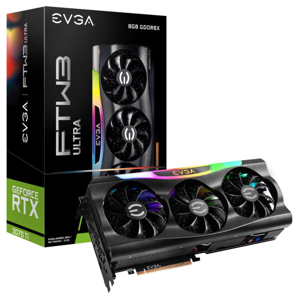 08G-P5-3797-KL VGA NVIDIA EVGA RTX 3070 TI FTW3 ULTRA VIDEO CARD