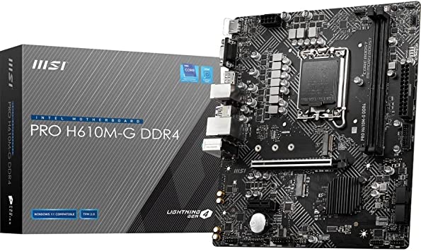 MSI PRO MOTHERBOARD - H610M-G