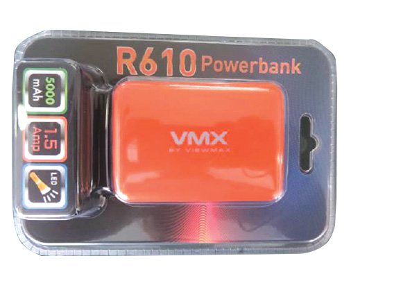 ViewMax PowerBank 5000mAh with LED Torch - R610