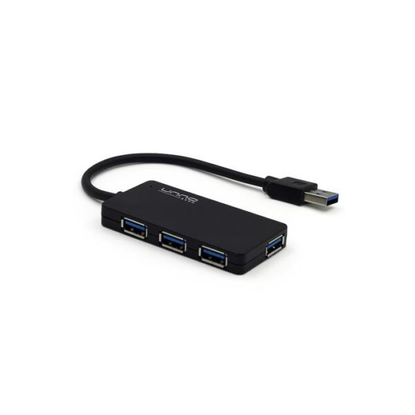 Unno Tekno 4 Port USB HUB - HB1011BK