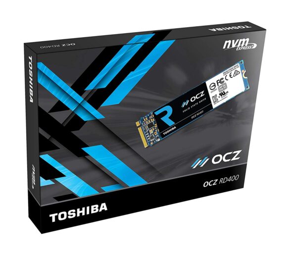 Toshiba OCZ RD400 Series Solid State Drive PCIe NVMe M.2 512GB with MLC Flash (RVD400-M22280-512G)