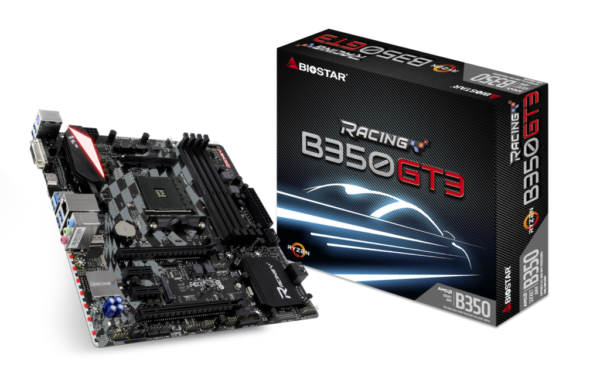 BIOSTAR B350GT3 AM4 MOTHERBOARD