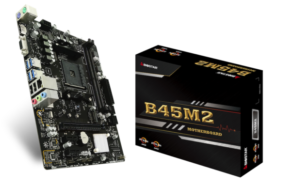 BIOSTAR B45M2 AM4 MOTHERBOARD