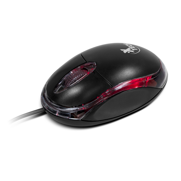 Xtech USB Optical 3-button Lighted Mouse XTM-195