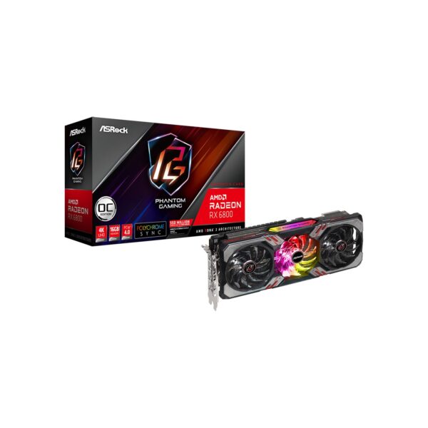 ASROCK PHANTOM RADEON RX 6800 16GB GDDR6 256-BIT 90-GA2AZZ-00UANAH