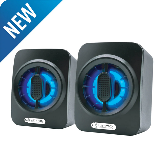 UNNO TEKNO DESKTOP SPEAKERS - SP9025BK