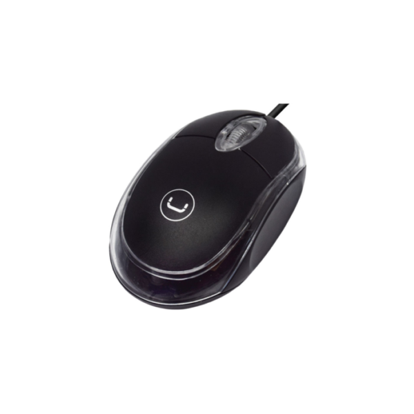 UNNO MS6501BK-MOUSE TRANS USB WITH LED LIGHT