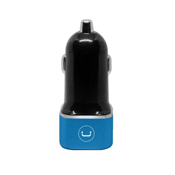 UNNO TEKNO CAR FAST CHARGER DUAL PORT TYPE A & C -  PW5025BK