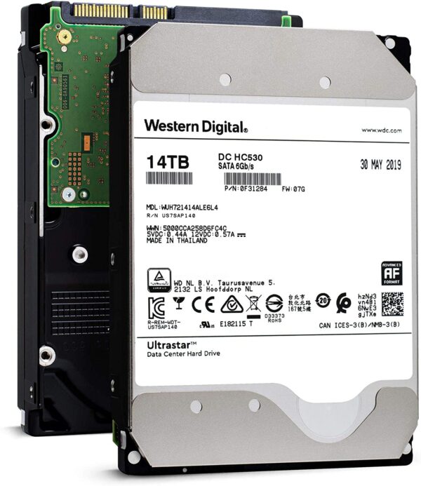 WD HC530 SATA 14TB  HDD - 7200 RPM 3.5"