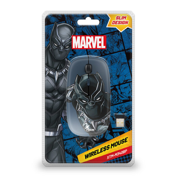 XTECH MARVEL BLACK PANTHER MOUSE - XTM-M340BP