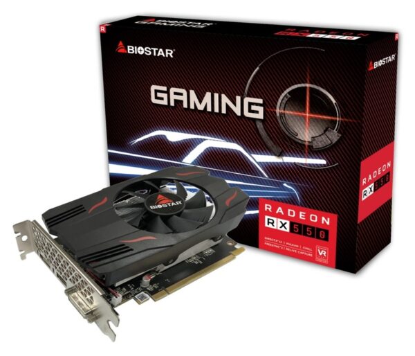 BIOSTAR AMD RADEON RX 550 2GB GDDR5 128BIT VA5515RF21