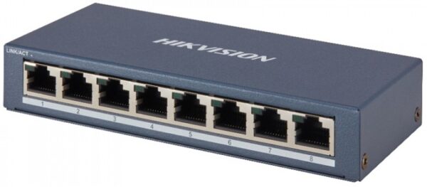 HIKVISION 8 PORT GIGABIT UNMANAGED SWITCH