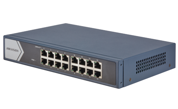 HIKVISION 16 PORT GIGABIT UNMANAGED SWITCH