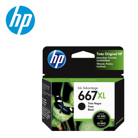 HP 667XL BLACK INK CARTRIDGE 3YM81AL