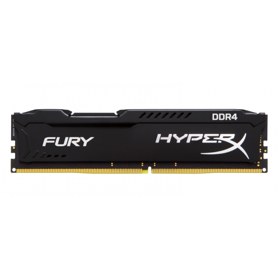 Kingston Technology HyperX FURY Black 4GB 2666MHz DDR4 Intel XMP Desktop Memory (HX426C15FBK4/16)