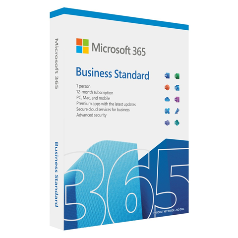 KLQ-00658 MICROSOFT® M365 BUS STANDARD RETAIL MEDIALESS