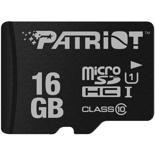 PATRIOT PSF16GMDC10 16GB MICRO SDHC C10