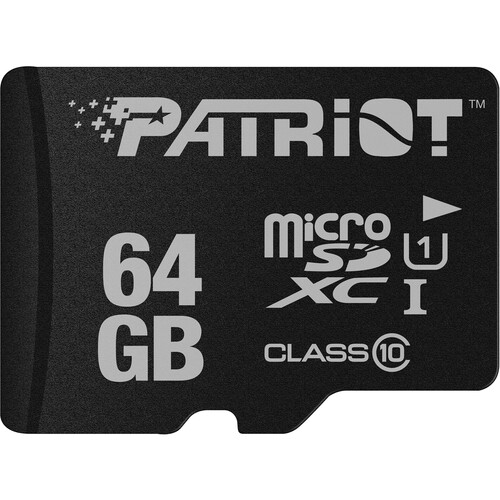 PATRIOT PSF64GMDC10 64GB MICRO SDHC C10