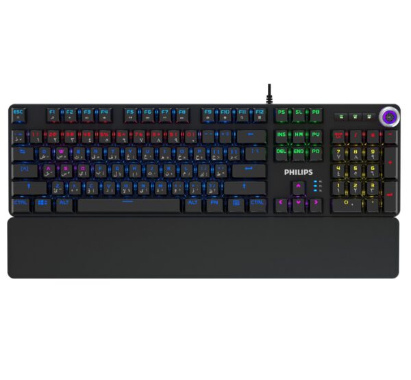 PHI-SPK8605 PHILLIPS WIRED MECHANICAL GAMING KEYBOARD