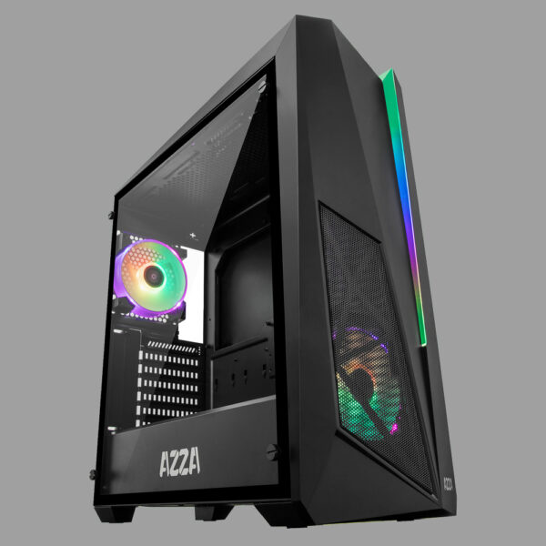 AZZA 320DH THOR HURRICA AZZA GAMING CASE MID ATX - Image 2