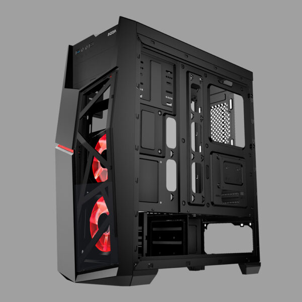 AZZA 221G, GOLEM (LED) AZZA GAMING CASE MID ATX