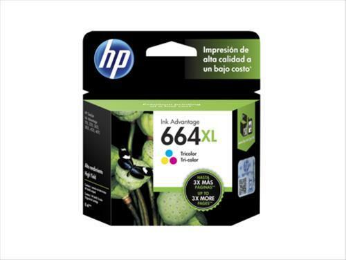 HP 664XL TRICOLOR INK CARTRIDGE