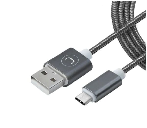 UNNO TEKNO CB4063GY CABLE TYPE C 3FT / 1M GRAY