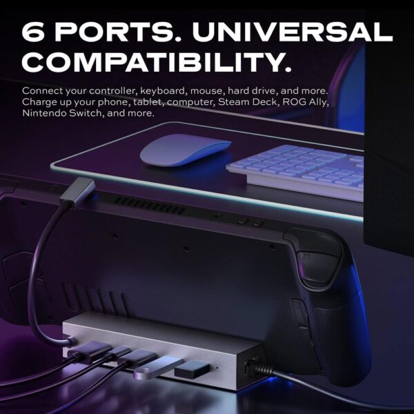 Statik UltraHub 6 in 1 USB C Docking Station - Image 3