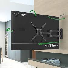 Barkan Long TV Wall Mount, 13"-65" Full Motion