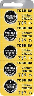 TOSHIBA CR2032 3V Lithium Battery