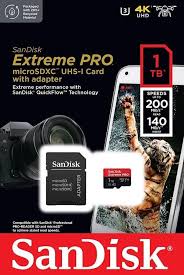 SANDISK EXTREME PRO MICROSD 1TB