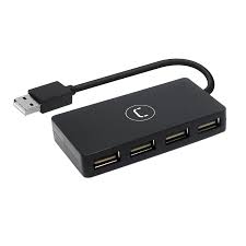 UNNO USB 4-PORT HUB HB1008BK