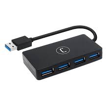 UNNO 4-PORT USB HUB HB1011BK