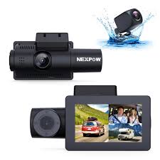 NEXPOW CAR DASH CAM 3 CHANNEL