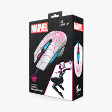 XTECH SPIDER-MAN GWEN WIRED GAMING MOUSE XTM-M520SG