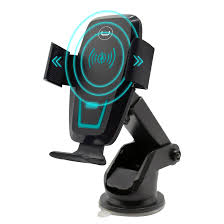 UNNO TEKNO CH3009BK CELL PHONE HOLDER WITH WIRELESS CHARGER